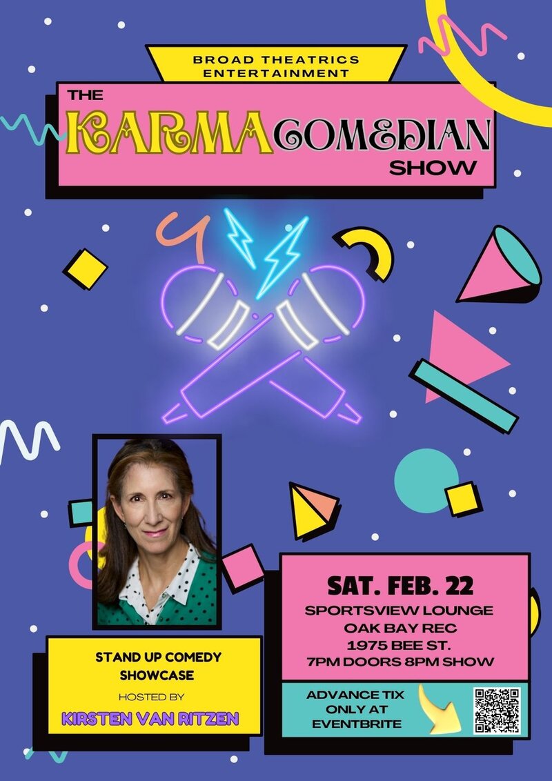 Karma Comedian Show - May 12th @ Sports View Lounge