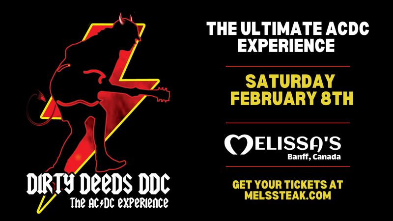 Melissas Missteak Presents: DIRTY DEEDS DDC - May 25th @ Melissa's Missteak