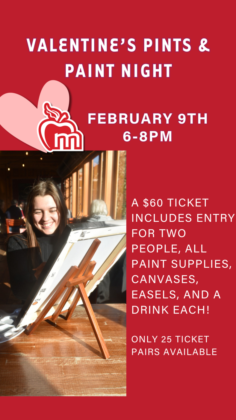 Pint & Paint Night - May 30th @ Merridale Cidery & Distillery