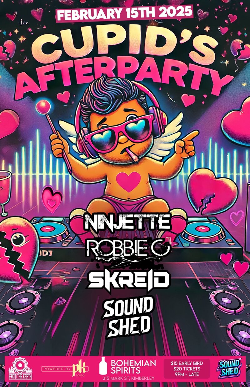 Cupid's Afterparty: The Love Hangover @ Bohemian Spirits - Feb 15, 2025