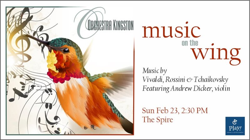 Orchestra Kingston Presents: Music on the Wing - May 1st @ The Spire