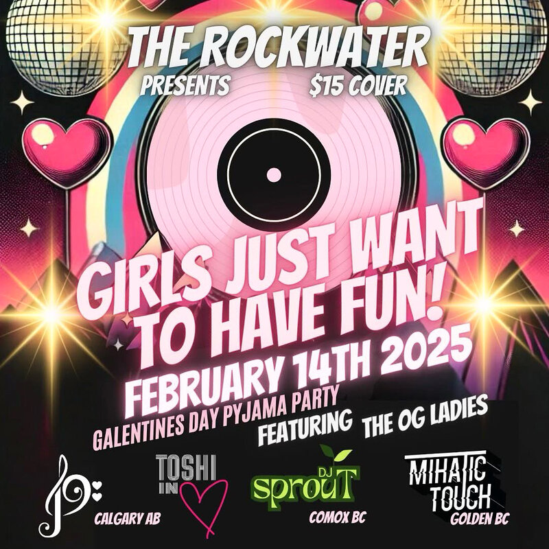 Girls Just Wanna Have Fun - May 25th @ Rockwater Grill & Bar