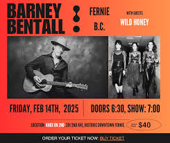 Barney Bentall & Wild Honey at Knox on 2nd - May 16th @ Knox on 2nd