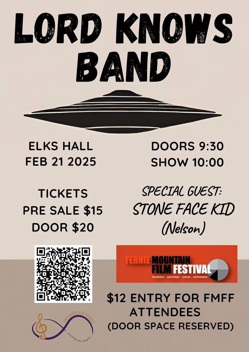 Lord Knows Band LIVE at Elks Hall @ Elks Hall - Feb 21, 2025