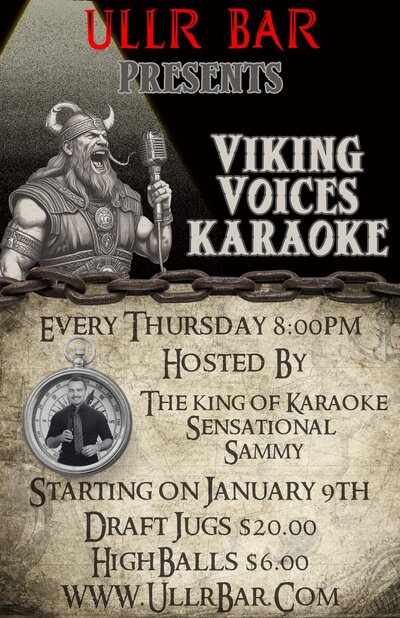 Viking Voices Karaoke - May 25th @ Ullr Bar