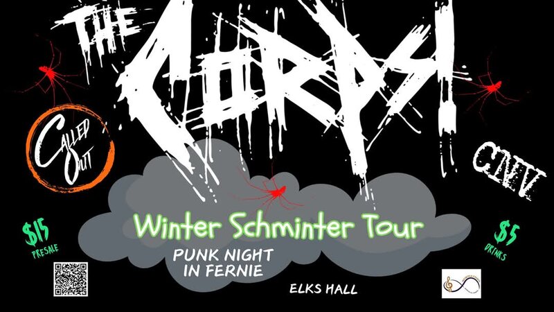 Punk Night in Fernie - May 6th @ Elks Hall