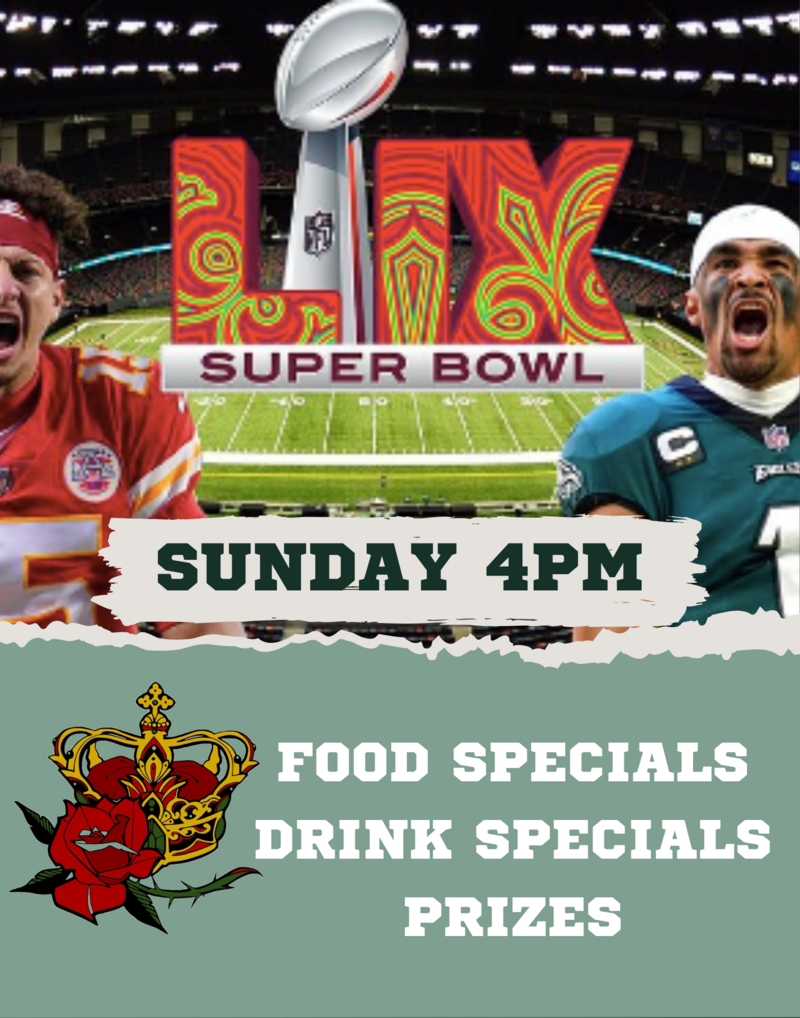 Super Bowl Party - Jun 12th @ Canmore Rose and Crown