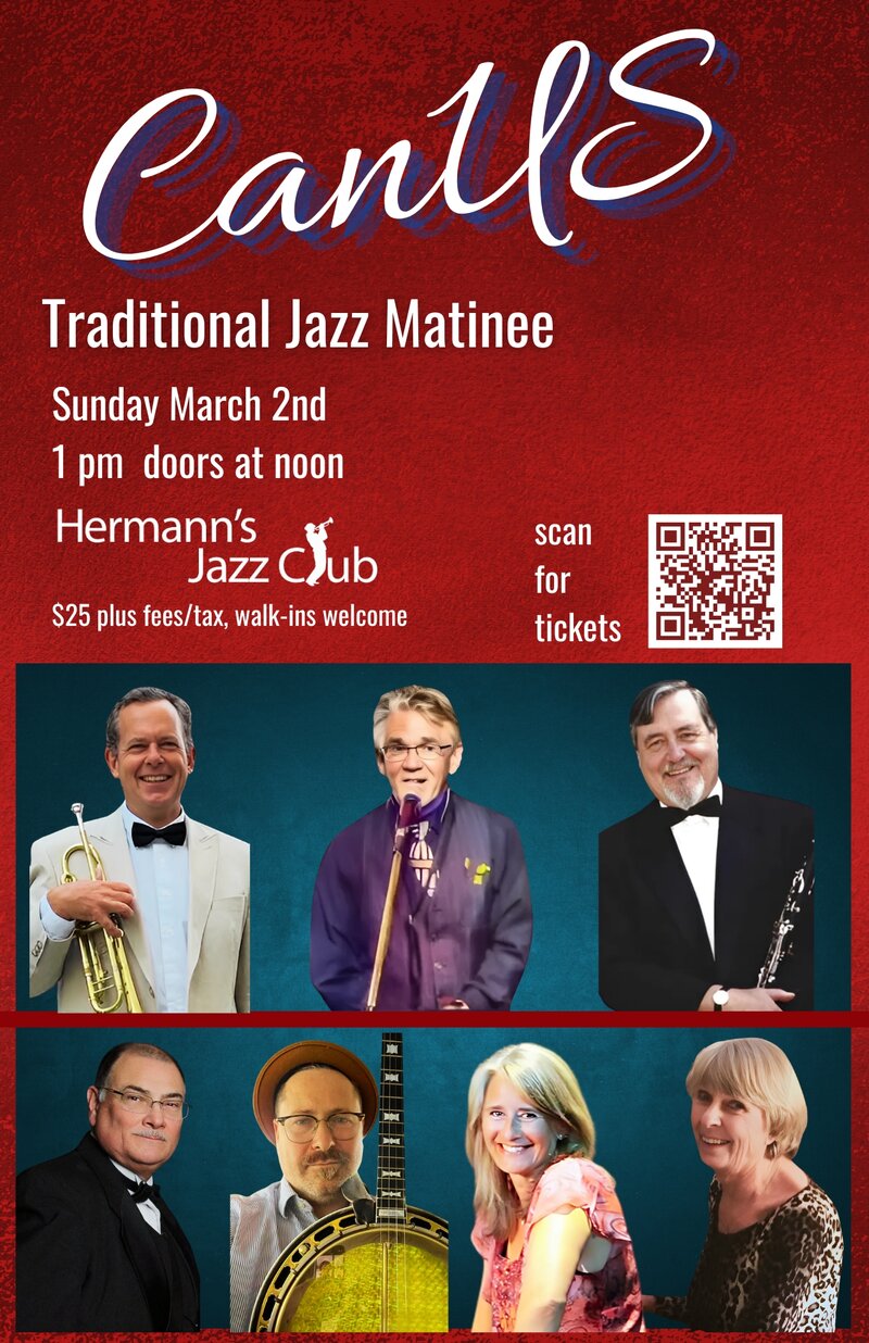 CanUS | Traditional Jazz Matinee - May 7th @ Hermann's Jazz Club