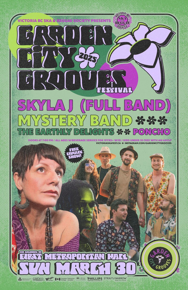 Garden City Grooves Festival Free Finale (Night 3) Skyla J, Mystery Band, The Earthly Delights & Poncho - May 6th @ First Metropolitan United Fellowship Hall