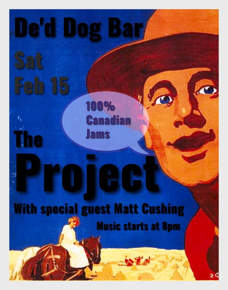 Local Live Music! - May 6th @ De'd Dog Bar & Grill