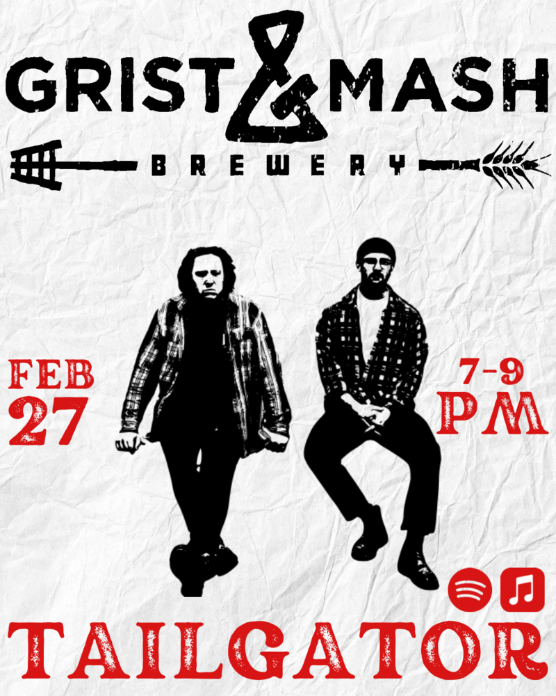 TAILGATOR @ Grist and Mash Brewery - May 6th @ Grist and Mash Brewery