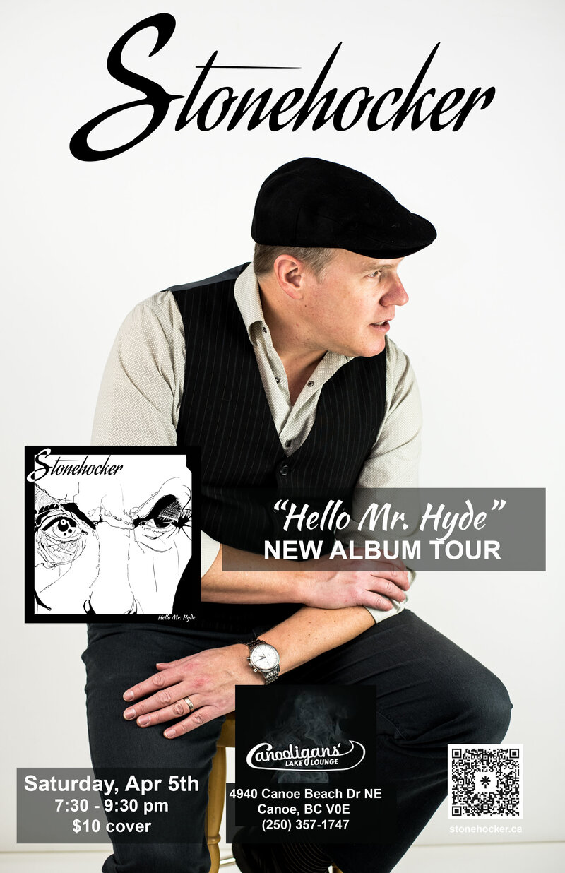 "Hello Mr. Hyde" NEW ALBUM TOUR - May 6th @ Canooligans Lake Lounge