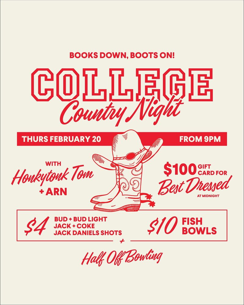 College Country Night - Jun 7th @ High Rollers