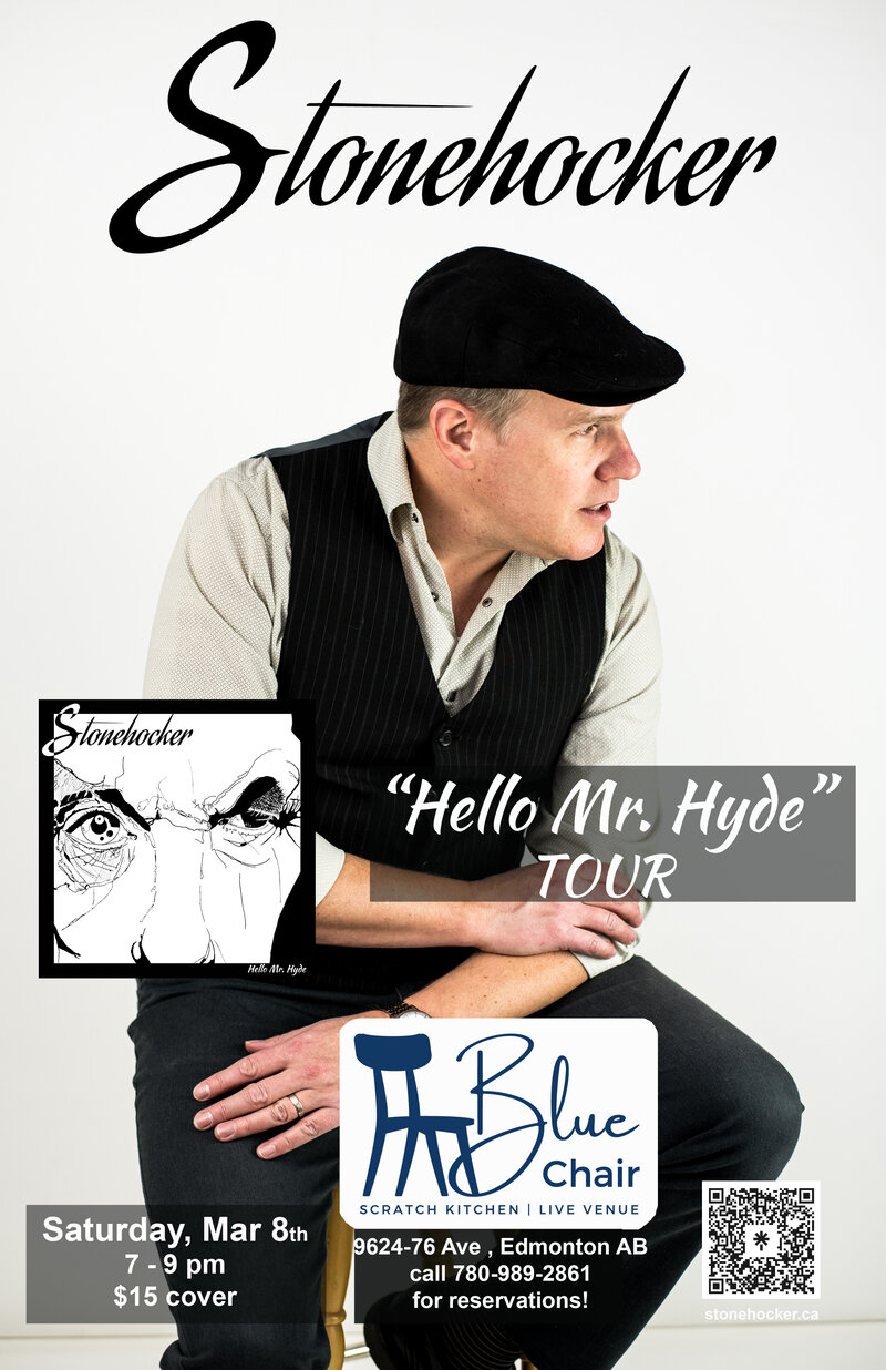 "Hello Mr. Hyde" Album Release - May 7th @ The Blue Chair