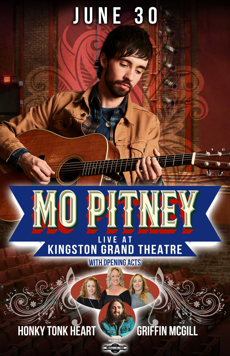 Mo Pitney - Jun 13th @ Kingston Grand Theatre