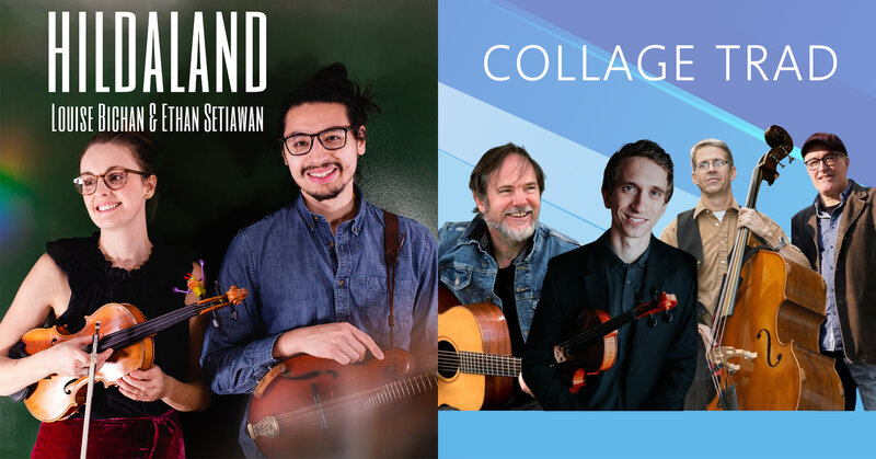 Hildaland, Collage Trad @ Mel Lehan Hall at the St. James Community Square Apr 12 2025 - May 6th @ Mel Lehan Hall at the St. James Community Square