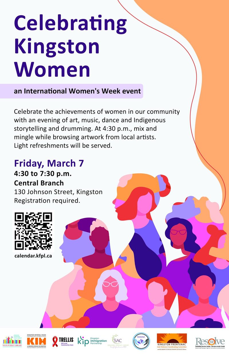 International Women's Day: Celebrating Kingston Women - May 7th @ Kingston Frontenac Public Library - Central Branch