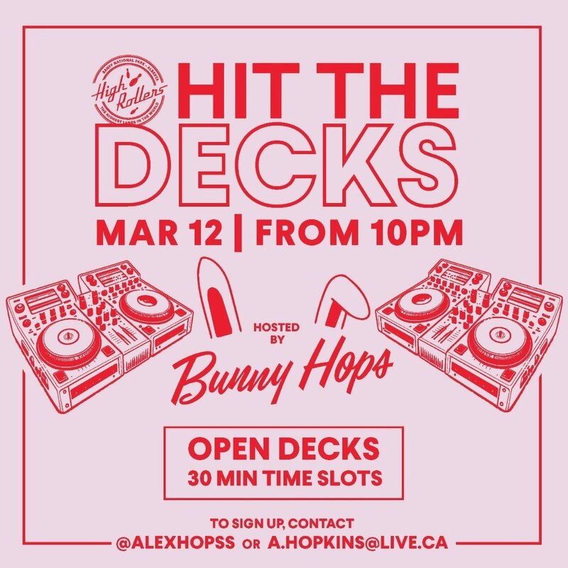 Hit the Decks @ High Rollers - Mar 12, 2025