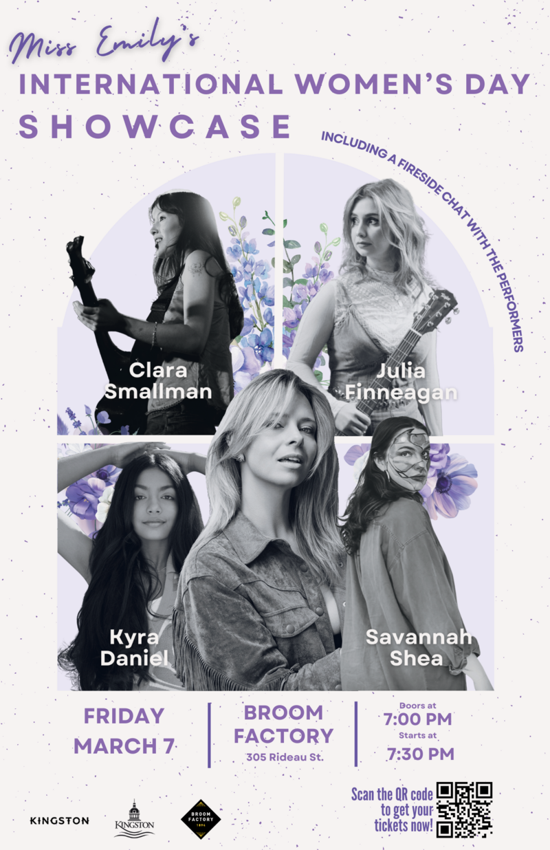 International Women's Day Showcase presented by Miss Emily - May 1st @ Broom Factory