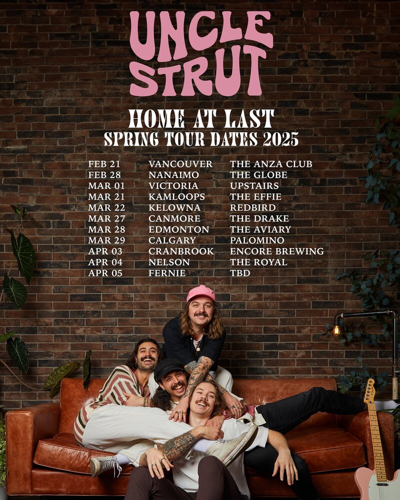 UNCLE STRUT live in CANMORE at THE DRAKE with ZOO! - May 6th @ The Drake Pub