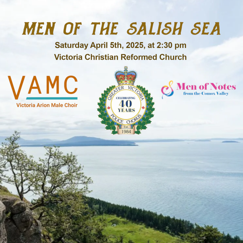 Men of the Salish Sea @ Victoria Christian Reformed Church - Apr 05, 2025