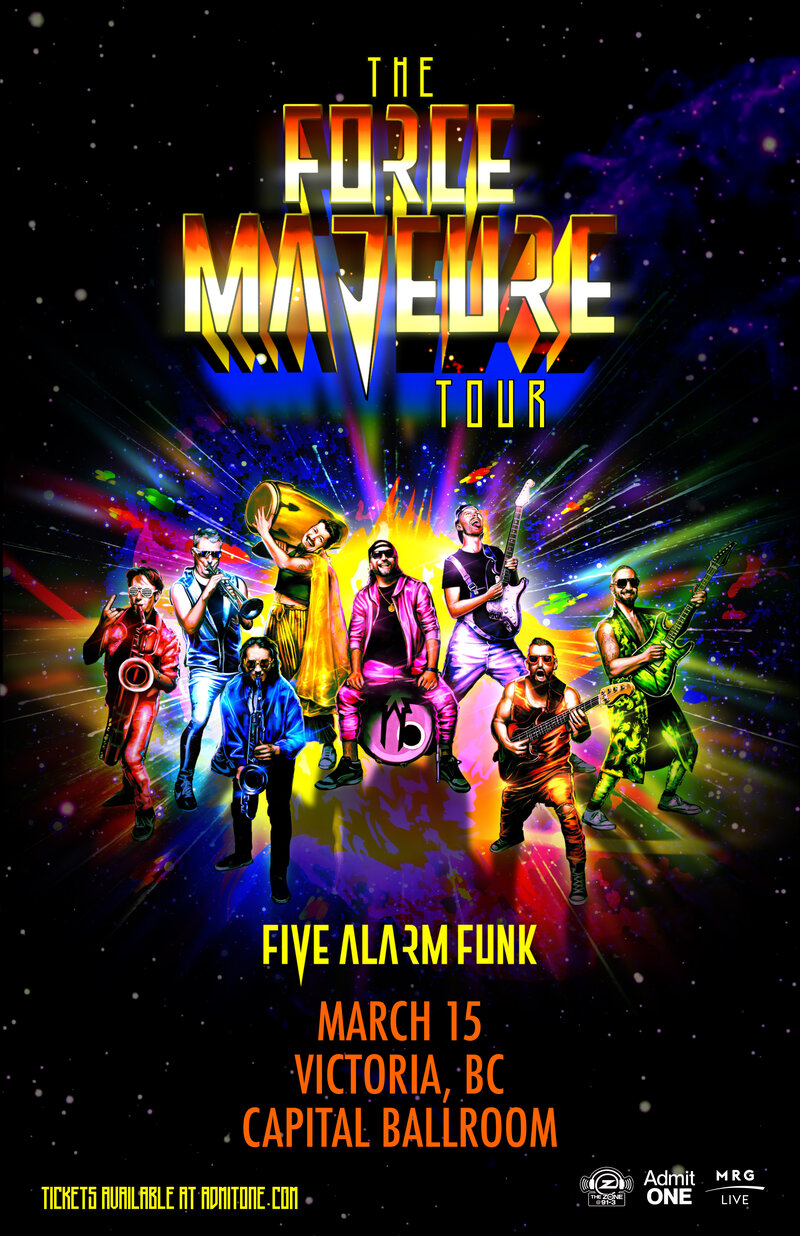 Five Alarm Funk @ Capital Ballroom Mar 15 2025 - May 9th @ Capital Ballroom