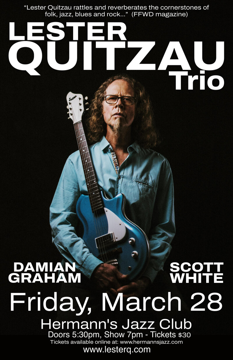 Lester Quitzau Trio - May 7th @ Hermann's Jazz Club