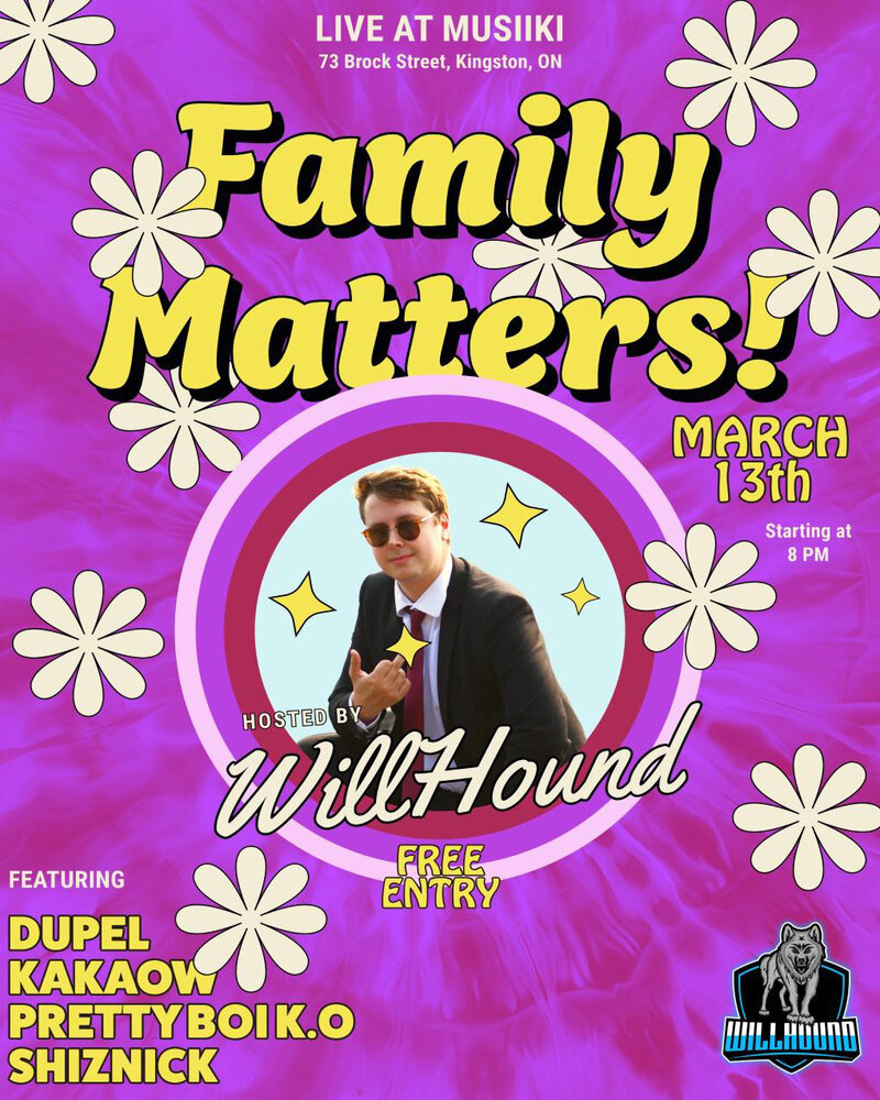 Family Matters Show - May 7th @ Musiikki Caf&eacute; & Whiskey Bar
