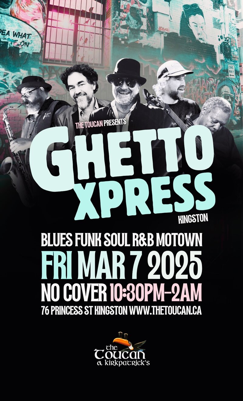 Ghetto Xpress @ The Toucan Mar 7 2025 - May 8th @ The Toucan