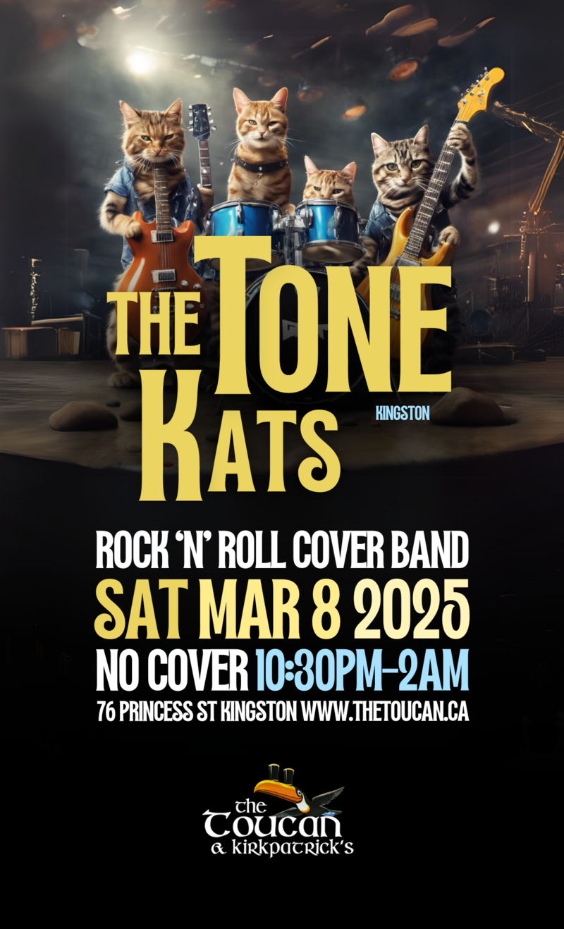 ToneKats @ The Toucan Mar 8 2025 - May 7th @ The Toucan