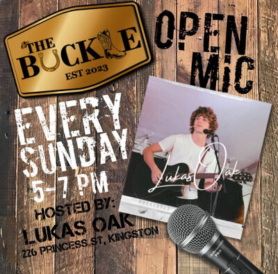 Open Mic - May 19th @ The Buckle