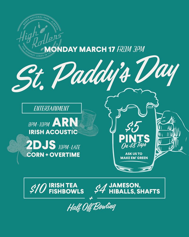 St. Paddy's Day at High Rollers @ High Rollers - Mar 17, 2025