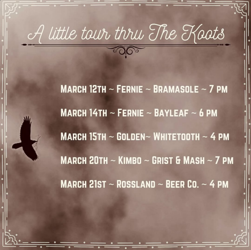 Mister Bird Tours the Koots - May 28th @ Bayleaf Restaurant
