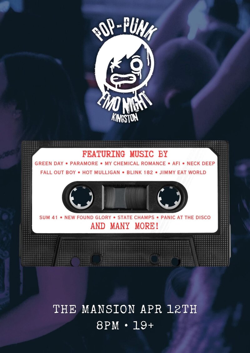 Pop Punk Emo Night returns! @ The Mansion - Apr 12, 2025