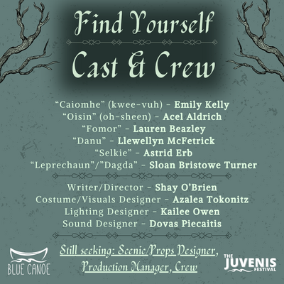 The Juvenis Festival 2025: Find Yourself - May 8th @ Tett Centre for Creativity & Learning