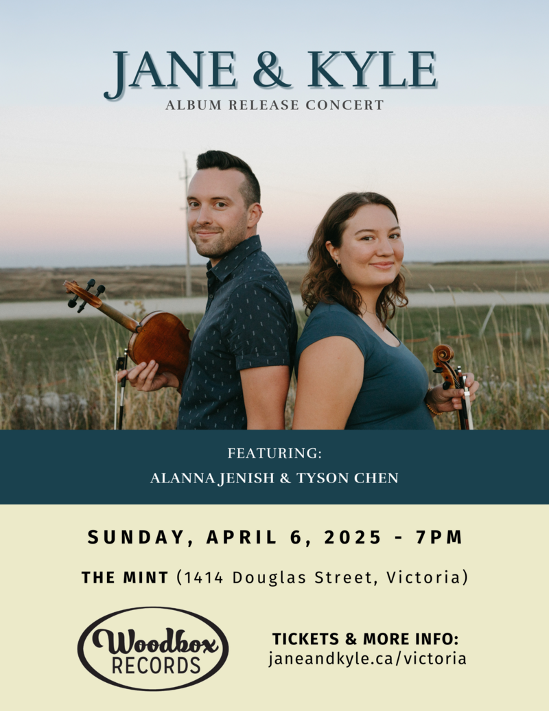 Jane & Kyle: Many an Open Ground Release Concert - Jun 5th @ The Mint