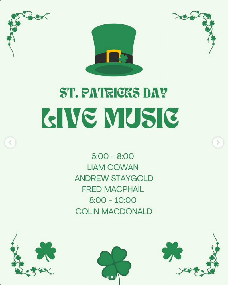 St. Patrick's Day at Mel's! - May 23rd @ Melissa's Missteak