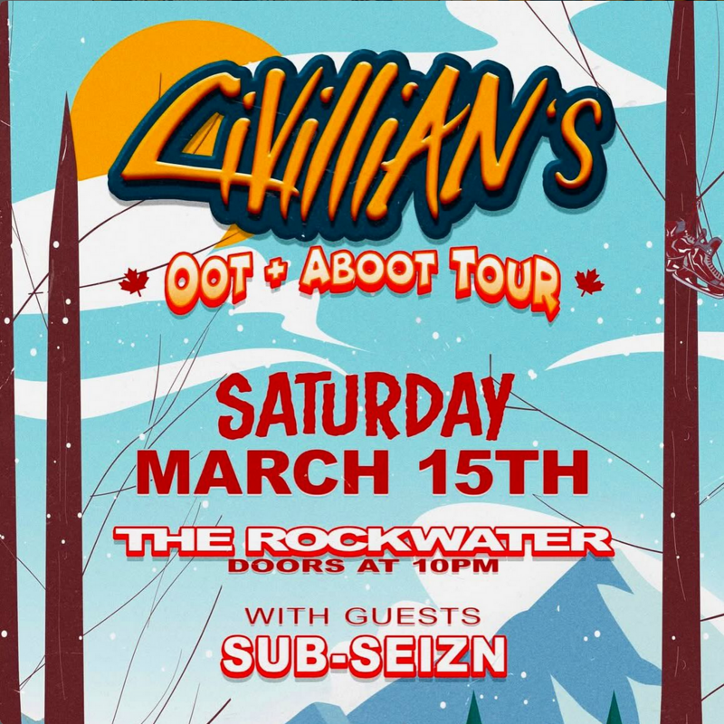 Civillian's Oot & Aboot Tour in Golden - Jun 9th @ Rockwater Grill & Bar