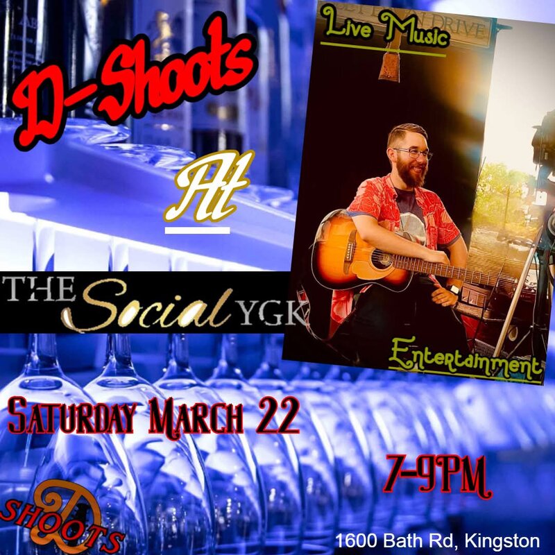 David Shuter @ The Social YGK Mar 22 2025 - May 6th @ The Social YGK