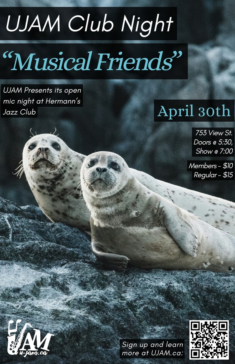 UJAM Club Night | Musical Friends - May 8th @ Hermann's Jazz Club