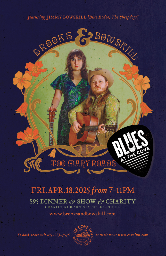 Blues at The Cove with Brooks & Bowskill - May 15th @ The Cove Inn