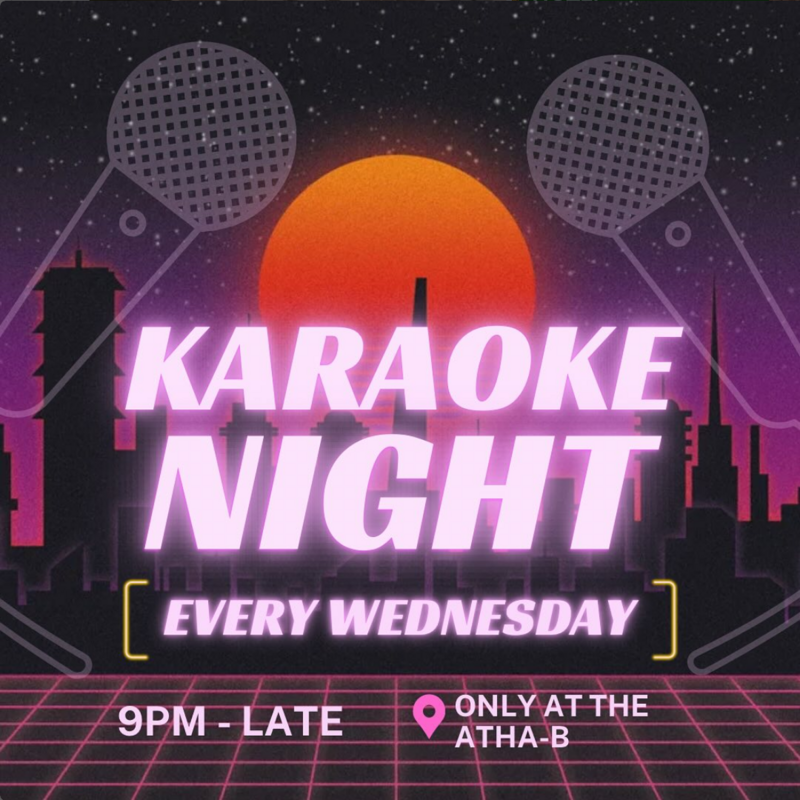 Karaoke at the Atha-B's! - Apr 30th @ Athabasca Hotel