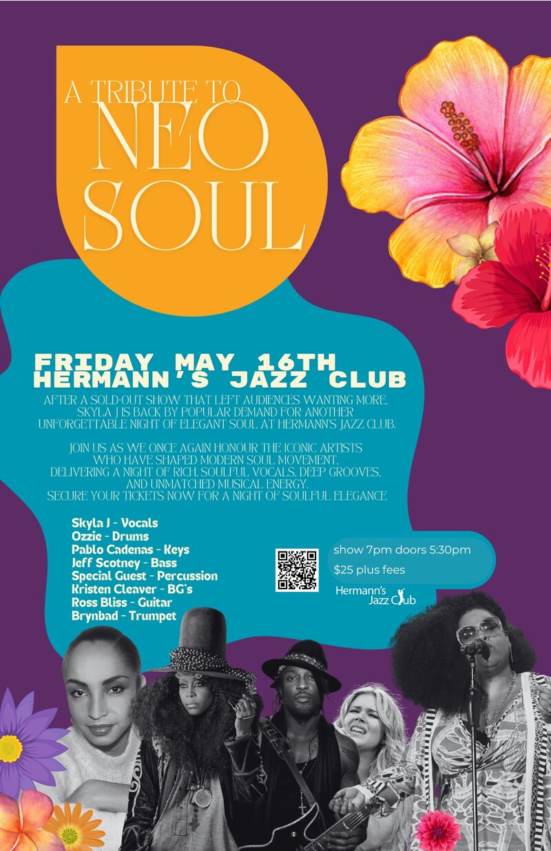 A Tribute to Neo Soul - May 7th @ Hermann's Jazz Club