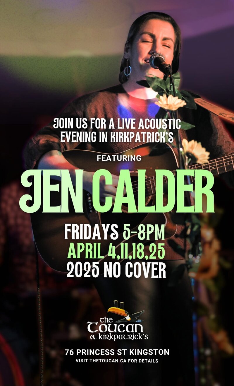 Jen Calder @ The Toucan Apr 11 2025 - May 6th @ The Toucan