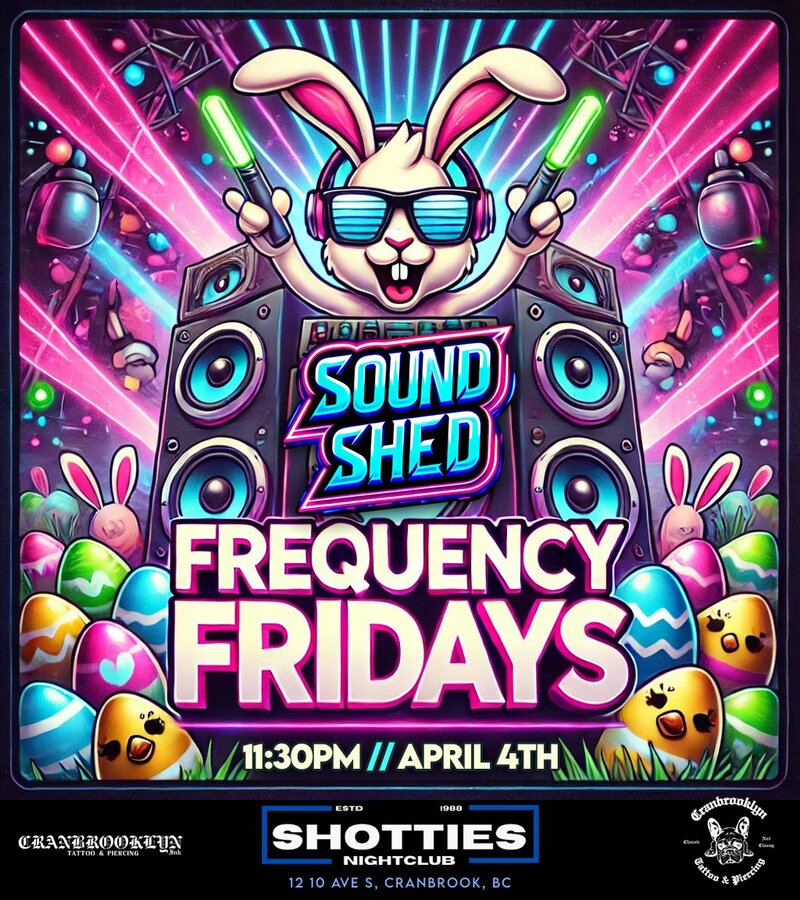 🎧🔥 DJ SoundShed is coming to CRANBROOK! 🔥🎧 - May 30th @ Shotties Nightclub
