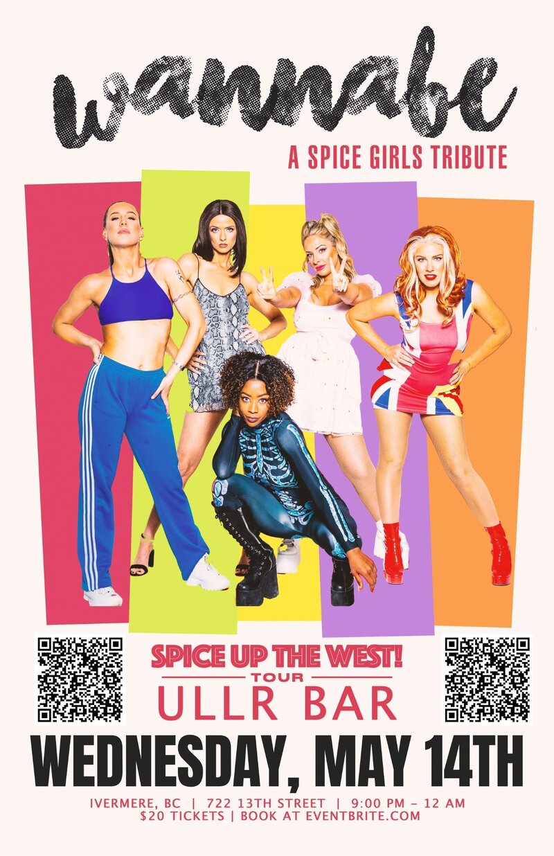 Wannabe! Spice Girls Cover Show at Ullr Bar - May 13th @ Ullr Bar