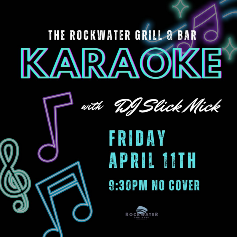 Karaoke at the Rockwater! - Jun 14th @ Rockwater Grill & Bar