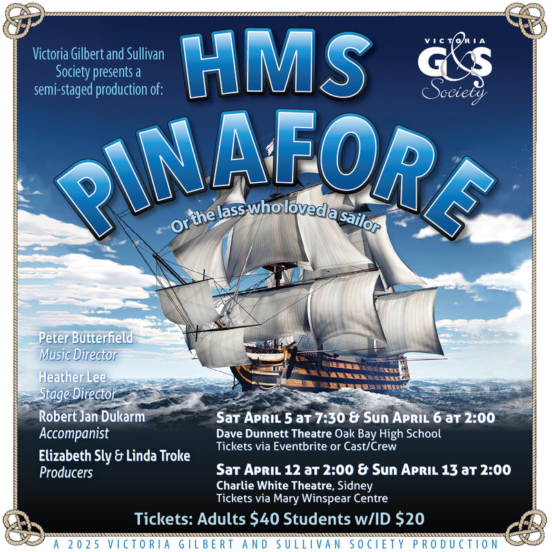 HMS Pinafore - Jun 5th @ Multiple Venues (See Fringe Festival Website)