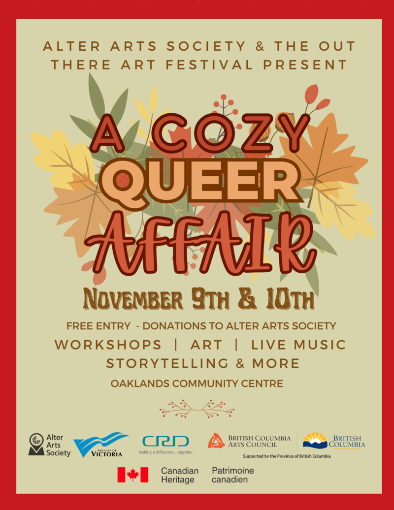 A Cozy Queer Affair - May 12th @ Oaklands Community Association