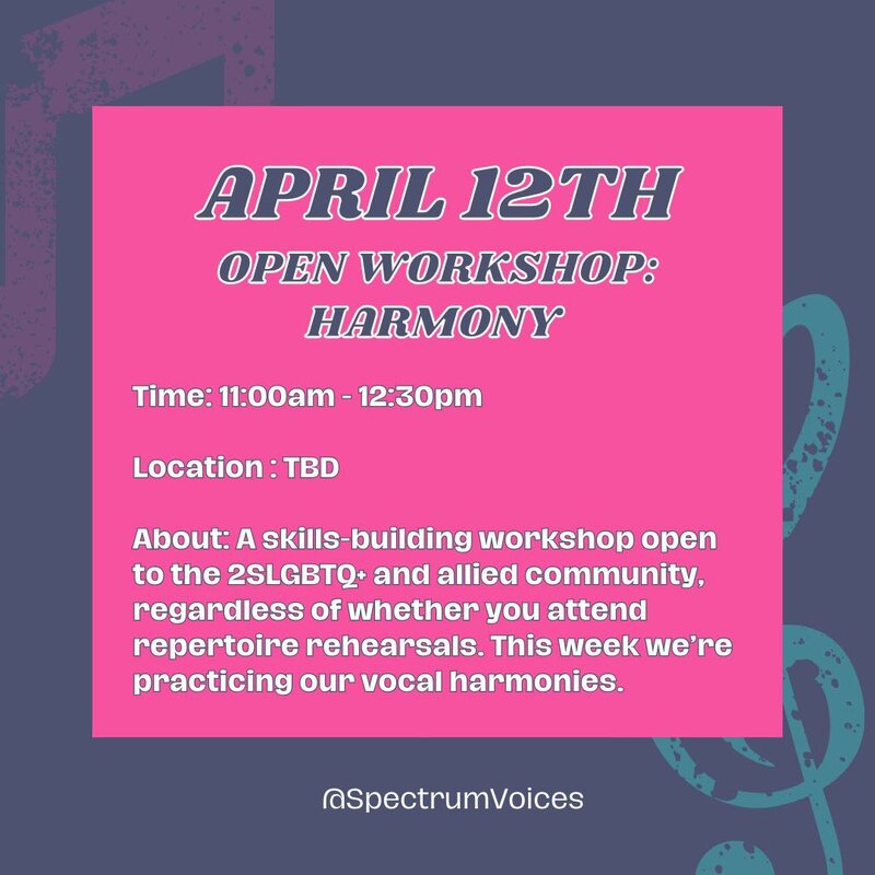 Open Workshop: Harmony @ TBA - Apr 12, 2025